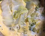 白菜の卵とじ作り方3写真