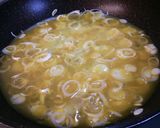 長ねぎ入りだし卵焼き。作り方2写真