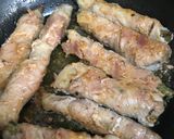 山菜食べよう！ウドの肉巻き作り方2写真