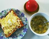 こんがり味噌チーズトースト作り方5写真