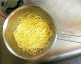 簡単明太子スパゲティ　お酒のお供に❤作り方4写真