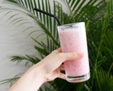 苺たっぷりソイミルク作り方3写真