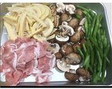 【ホシサン極みだし】豚肉と旬野菜の炒め物作り方3写真