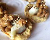 納豆と餃子の簡単がんもバーガー作り方5写真