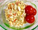 ポテサラと卵焼きのサンドイッチ弁当♪作り方3写真