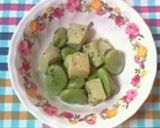 そら豆といりこの煮物作り方8写真