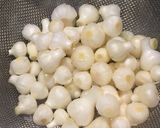 簡単☆春の野蒜（のびる）の酢味噌サラダ作り方3写真