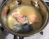 鮭の切れ端あら汁作り方6写真