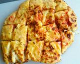 韓国風チヂミ③（キャベツ・紅生姜・揚玉）作り方7写真