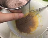 米粉のココアシフォンケーキ作り方10写真