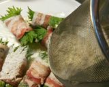 お酢と焼肉のたれde豆腐と大葉の肉巻き作り方3写真