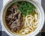 いりこ出汁の肉うどん作り方6写真