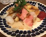 新じゃがと新玉ねぎのジャーマンポテト作り方4写真