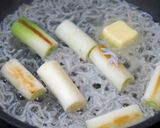 白ねぎのじゃこバター炒め作り方1写真