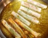 豚挽肉と大葉のスティック春巻き作り方13写真