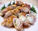 おもちとチーズの豚しそ巻き作り方9写真