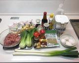 痺れる辛さ 本格汁なし担々麺 ごまダレで作り方1写真