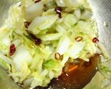 余った白菜で✿３分で簡単❀甘辛黒酢漬け✿作り方3写真