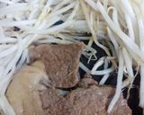 フランス料理のコツで作る：牛ステーキ丼作り方12写真