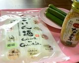 簡単!なめたけオクラde ごはん麺✨作り方1写真