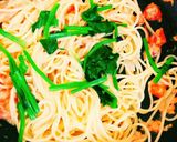 簡単ランチ！節約ツナとトマトの和風パスタ作り方4写真