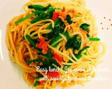 簡単ランチ！節約ツナとトマトの和風パスタ作り方5写真