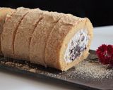 きな粉おはぎなロールケーキ作り方27写真