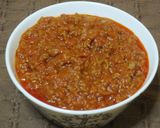 ミートソースパスタ2(トマト缶ver)作り方1写真