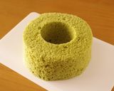 HMで簡単あっというま抹茶シフォンケーキ作り方6写真