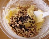 簡単型いらず♪チョコチップナッツクッキー作り方2写真