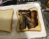 さんまの蒲焼缶サンドイッチ作り方7写真