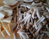 和食＊たけのことワカメしめじの西京味噌煮作り方1写真