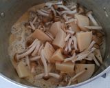 和食＊たけのことワカメしめじの西京味噌煮作り方4写真