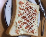 お手軽鮭マヨトースト作り方3写真