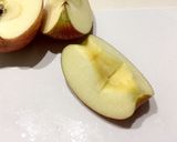 弁当に簡単シャキシャキリンゴチーズサンド作り方1写真