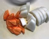 鶏ヤゲン・ひざ軟骨の煮物♪作り方2写真