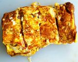 紅生姜・キャベツ・揚げ玉の卵焼き作り方6写真