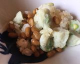 納豆と枝豆天のまぜご飯作り方3写真