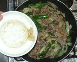 チーズ牛丼♪簡単作り方6写真