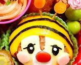 ツムツム チップとデールみつばちキャラ弁作り方2写真