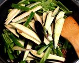 ヘルシー！大豆のお肉で茄子ピーマン炒め♪作り方4写真