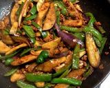 ヘルシー！大豆のお肉で茄子ピーマン炒め♪作り方6写真