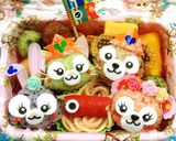 こどもの日 キャラ弁作り方6写真