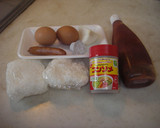 簡単　とろとろオムライス作り方1写真