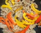 豚こま肉で！ササッとポークチャップ！作り方3写真