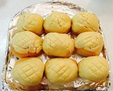朝食♡コストコ♡ディナーロールメロンパン作り方5写真