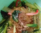 春雨と小松菜の甜面醤和え作り方3写真