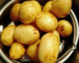 圧力鍋で簡単に☆新じゃがの煮っころがし作り方1写真