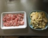 ご飯がすすむ!!タケノコと豚肉炒め作り方1写真
