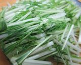 アボカド水菜のレモンわさび醤油サラダ作り方3写真